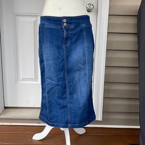 MIDI Denim skirt